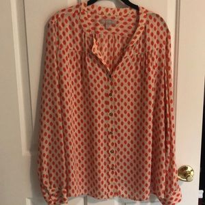 Banana Republic Printed Blouse